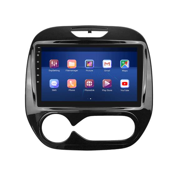 Штатная магнитола 9" Lesko для Renault Captur I 2012-2017 6/128Gb 4G Wi-Fi GPS Top Рено | Зображення 1