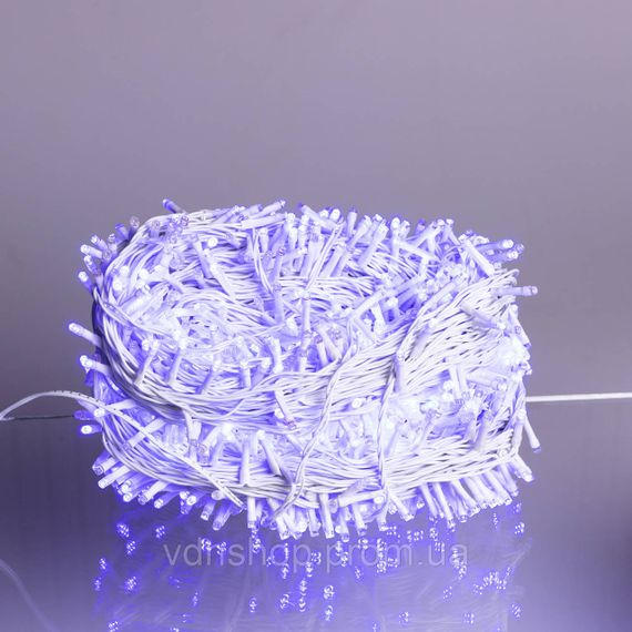 Гірлянда Різдвяна фея вулична 100 м 1000 LED білий провід Синій CF1000L100MWBL | Зображення 2