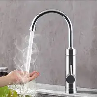 Проточний електричний водонагрівач RX-011-1 Instant Electric Heating Water Faucet кран з екраном | Зображення 3