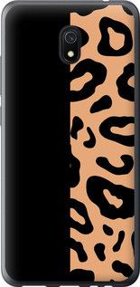 Чехол на Xiaomi Redmi 8A Пятна леопарда из пластика FCh_089880
