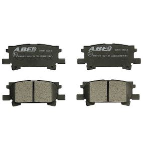 Гальмівні колодки Bosch дискові задні LEXUS RX 300/330/350 03-08 0986494224