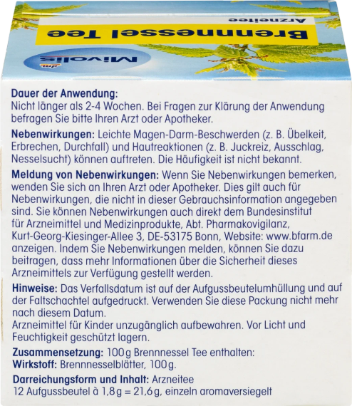 Чай из крапивы Mivolis – натуральное средство для очистки почек и поддержания мочевыделительной системы | Зображення 4
