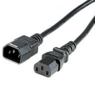 Кабель силовий Cablexpert С13-С14, PC-189-VDE-5M, довжина 5 м, сертифікований VDE, 3*1 мм кв. | Зображення 1