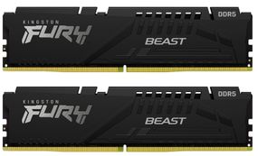 Пам&#039;ять ПК Kingston DDR5 64GB KIT (32GBx2) 5600 FURY Beast KF556C40BB2K2-64