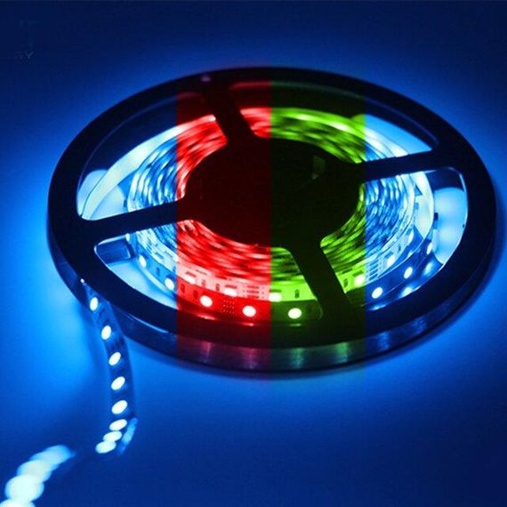 Світлодіодна LED стрічка 12V IP20 5050-60 Series "SG", RGB | Зображення 2