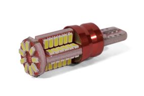 Світлодіодна лампа StarLight T10 57 (48+9) діодів SMD 12 V-24 V 3 W WHITE/Canbus/ мультиполярна/друкована