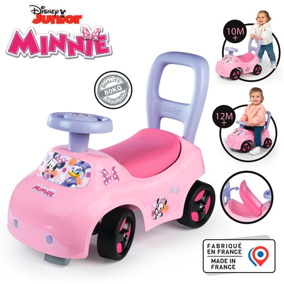 Дитяча машинка для малюків Рожева Minnie Mouse 54х27х40см | Зображення 3