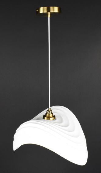 Люстра підвісна на 1 лампочку 27850 Латунь 30-150х35х38 см.