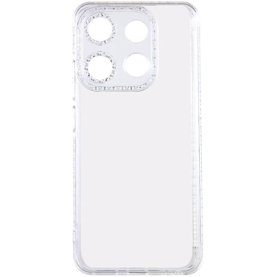 Чохол TPU Starfall Clear для Tecno Pop 7 Прозорий | Зображення 2