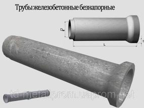 Трубы железобетонные безнапорные раструбные ТБ 120.50-2