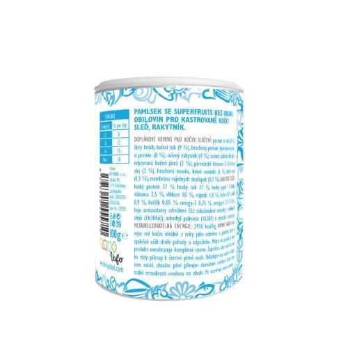 Ласощі для кішок Brit Care Cat Snack Superfruits Herring сельдь, 100 г | Зображення 2
