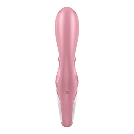 Вибратор-кролик Satisfyer Hug Me с подключением к приложению, розовый sexstyle | Зображення 4