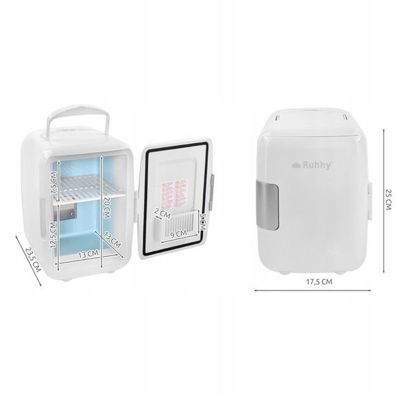 Портативний дорожній холодильник 4 л — охолоджує і зігріває | Зображення 1