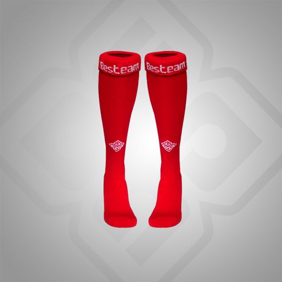 Гетри BestTeam Club Plus SS-20214 (червоні)