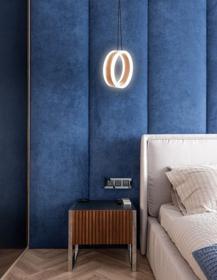 Светильник потолочный подвесной светодиодный для спальни BR-939S/24W LED Wood | Зображення 1