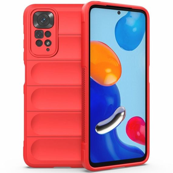 Чохол силіконовий MagCase для Xiaomi Redmi Note 11 4G / 11s колір Червоний