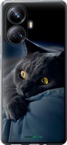 Чохол на Realme 10 Pro Plus Димчастий кіт "825u-2944-2448"