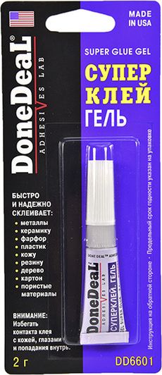 Суперклей гель DONE DEAL 2 г DD6601