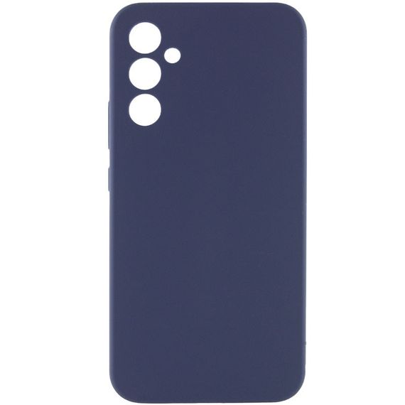 Чехол Silicone Cover Lakshmi Full Camera (AAA) для Samsung Galaxy A55 Темно-синий / Midnight blue