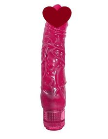 Фалоімітатор вібратор Dorcel Jelly Boy, діаметр 4,2см ТПЕ, плавне регулювання потужності вібрації Sex Aura