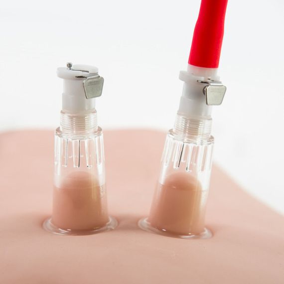 Вакуумна помпа для клітора Blush Temptasia – Beginner's Clitoral Pumping System, механічна, груша | Зображення 6