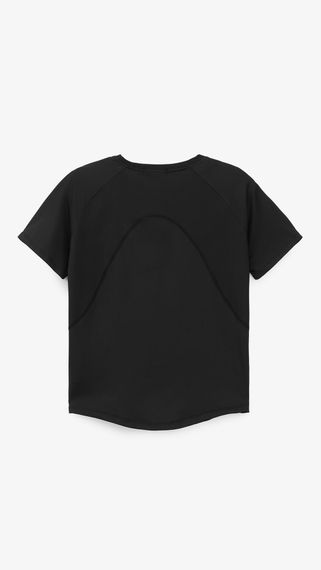 Фітнес футболка однотонна жіноча GENUA JYWD020 L Чорний shop (2000999451942) | Зображення 2