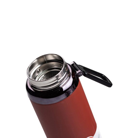 Термос с индикатором температуры и широким горлом 1л красный HP-14-29R | Зображення 2