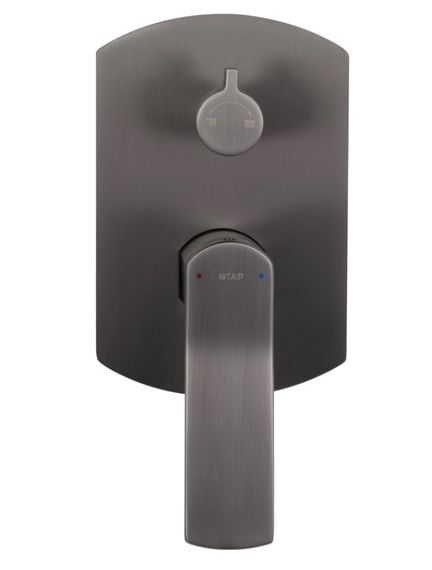 Душова система універсальна Qtap Slavonice Gunmetal Black PVD прихованого монтажу QTSLA113GMB45899 | Зображення 7