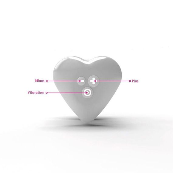 Вібратор для клітора Mystim Heart´s Desire White, 8 режимів, дуже потужний | Зображення 5