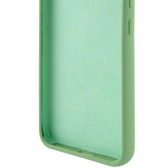 Чехол TPU GETMAN Liquid Silk Full Camera для Xiaomi Redmi Note 12S Зеленый / Pistachio | Зображення 1