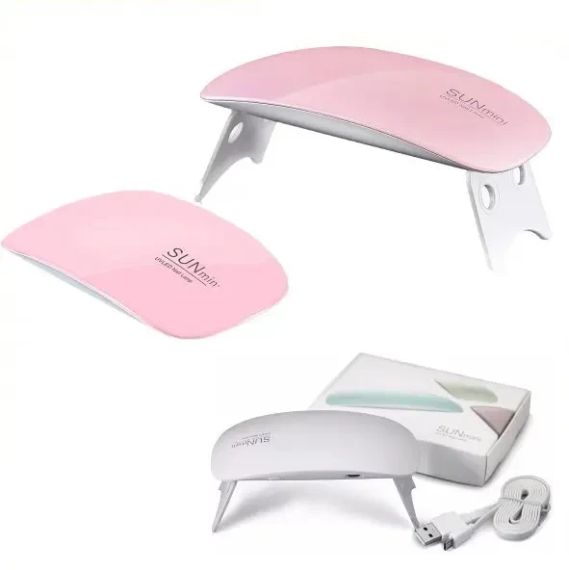 LED+UV Lamp SUN Mini 6W LED лампа для полімеризації гель-лаку | Зображення 4