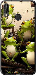 Чехол на Huawei P20 Lite Жабки "5656u-1410-17620"