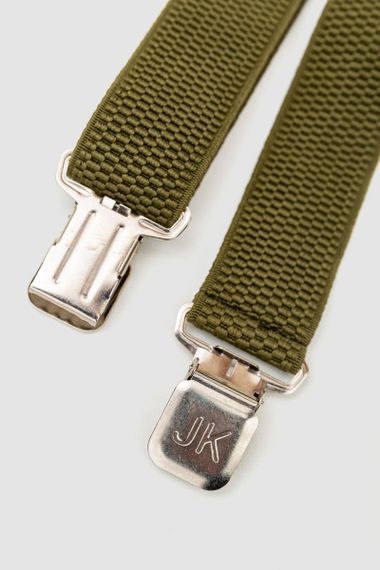 Підтяжки чоловічі 196R40Y14, колір хакі, 196R40Y14-1 | Зображення 1