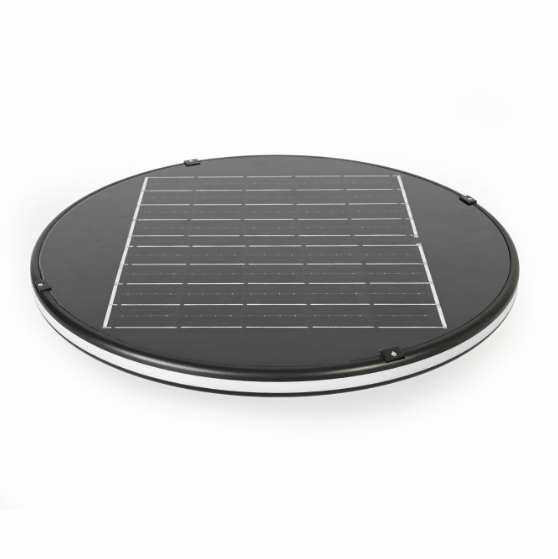 LED Ліхтар парковий автономний сенсорний IP54 1400Lm 5000+3000К VL-GLSO-1254-S Videx | Зображення 3