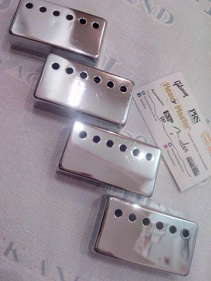 Кришки для хамбакерів для звукознімачів електрогітари Gibson Epiphone Les Paul LP хамбакера | Зображення 1