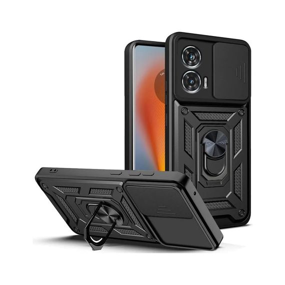 Чохол до мобільного телефона BeCover Military Motorola Moto G85 Black (712163) | Зображення 4