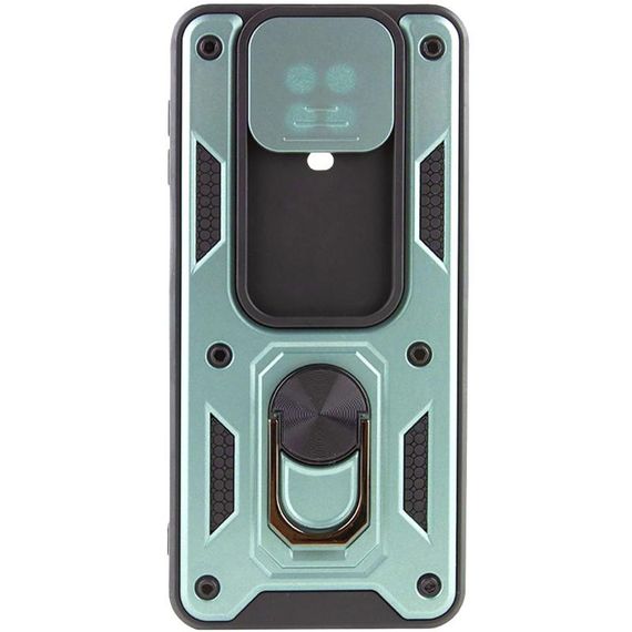 Чохол Ummi Camshield Serge Ring для Xiaomi Redmi Note 9s / Note 9 Pro / 9 Pro Max Зелений | Зображення 1