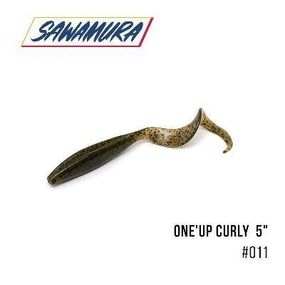 Твистер Sawamura One'Up Curly  5" (5 шт.) (011)
