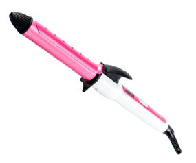 Щипці для завивки волосся (плойка) з керамічним покриттям DSP 20026 рожеві 45W (20026_377)