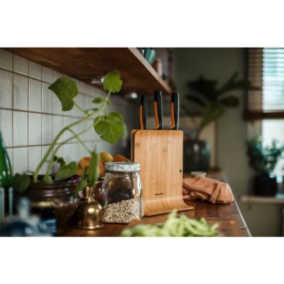 Набір ножів Fiskars Functional Form Bamboo 3 шт (1057553) | Зображення 1
