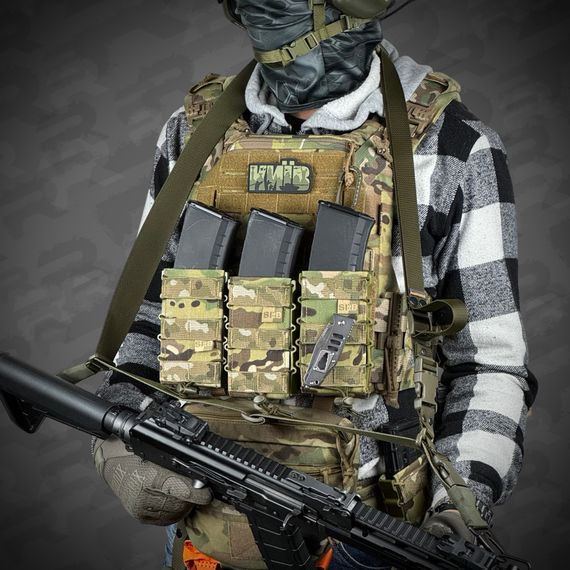 Ремінь збройовий триточковий RAGNAROK "Hel" Gen.II carbine Олива | Зображення 3