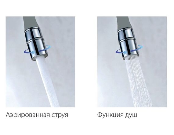 Кухонний змішувач Fabiano FKM 31.43 Inox Black 8231.403.0056 | Зображення 2