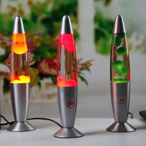 Ночник-светильник "Лавовая лампа" 37 см Лава лампа RGB | Зображення 4