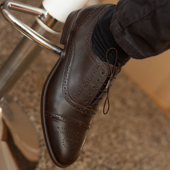 Чоловічі коричневі броги IKOS 39 розмір