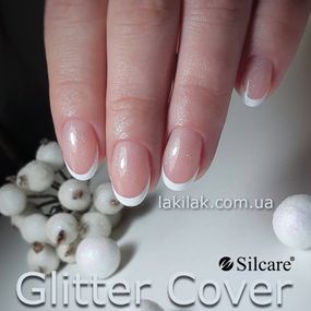 Гель для наращивания ногтей Польiа LED Cover Glitter 1кг