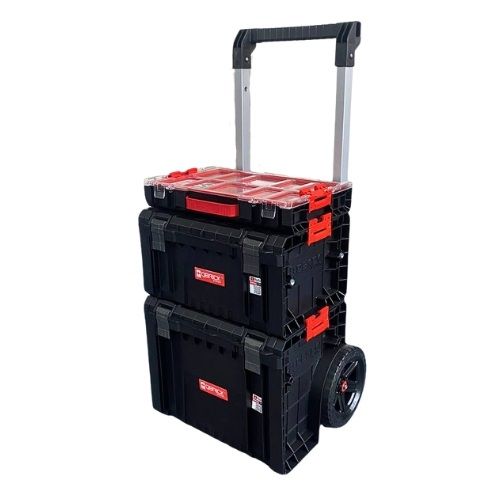 Набір ящиків для інструментів на колесах, 19", 490x415x702, SYSTEM PRO Set 2 Plus, Z259626PG001, QBRICK