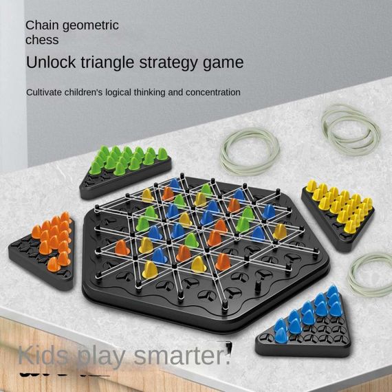 Настільна гра Duel для дітей і дорослих стратегія Chain Triangle Chess Glory | Зображення 9