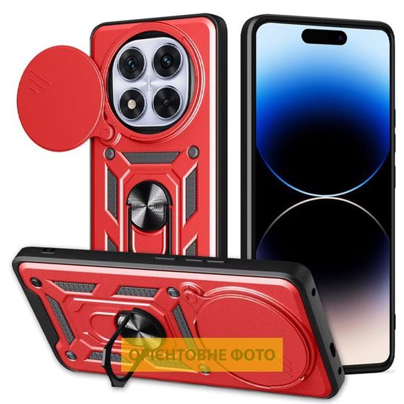 Чохол Ummi Camshield Serge Ring для Xiaomi Redmi 15C (Europe version) Червоний