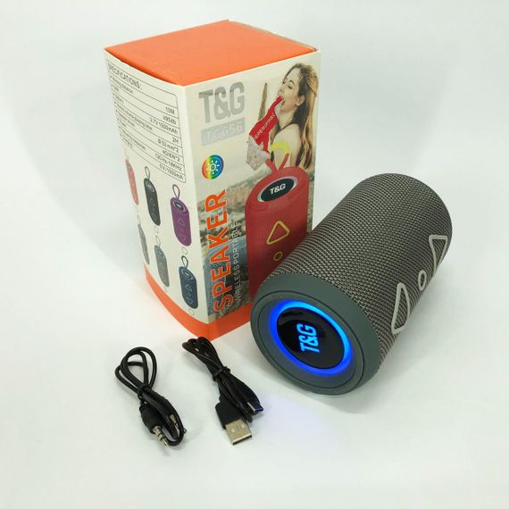 Блютуз колонка для улицы, Колонка музыкальная с подсветкой bluetooth блютуз светящаяся OD-27 | Зображення 6