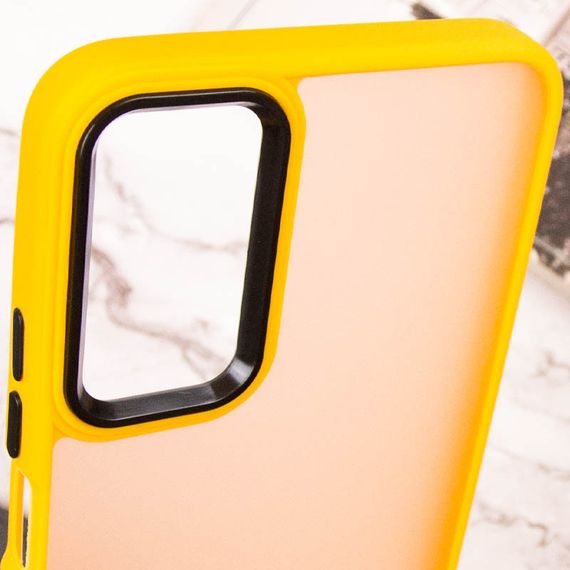 Чехол TPU+PC Lyon Frosted для Oppo A78 4G Orange | Зображення 4
